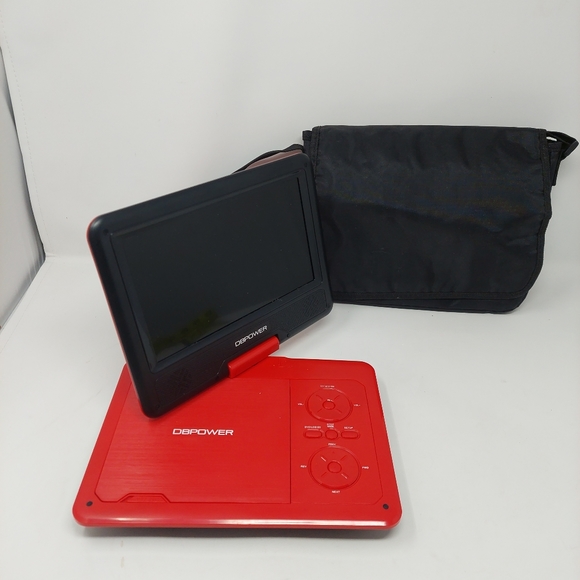 DB Power Portable Audio & Video Db Power Red Portable Dvd Player